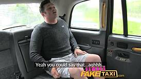 Female Fake Taxi Builder Cheats with Black Guy