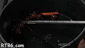 oh man, these marvelous babes got nipples hurtin while tied up for hardcore fuckin!