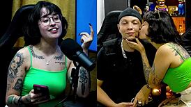 martina oliveira evaluates ruan's big dick and gets horny watching it. podcast in the shack with dirty talk and public exposure.