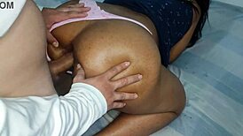 Tourist Slides Cock into Colombian Big Ass for Hardcore Anal Gaping