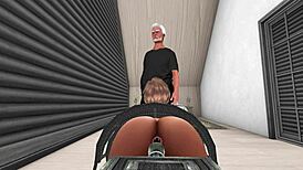 Burglar Turns Nympho in Wild 3D Cartoon Adventure