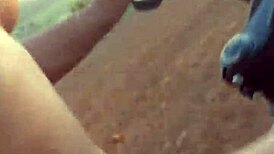 brunette israeli amateur caught biking naked in brazil gets her ass fucked