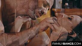 Stepson Caught Spying on Stepmom Reagan Foxx with Friend