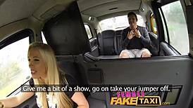 Female Fake Taxi Builder Cheats with Black Guy