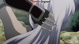 magic haircut fetish in the forest