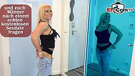 German Blonde Mom Craves Huge Black Cock