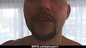 bffs tease step sister's friends, hinting at cock play in secret fun