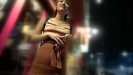 Cute Young Japanese Babe Shares Delicious Restaurant Tip In Return For Pleasant Experience.