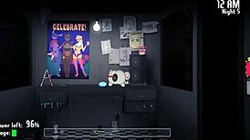 Five Nights at Fuzzboobs Hentai Game Episode Phone Guy Misadventure