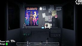 Five Nights at Fuzzboobs Hentai Game Episode Phone Guy Misadventure