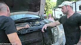 why does curious cute amy quinn love getting her ass dominated and squirting so much? pt 3