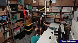 Lily adams clothes ripped blowjob