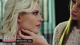 Zazie Skymm and Kaisa Nord dive into hot lesbian licks