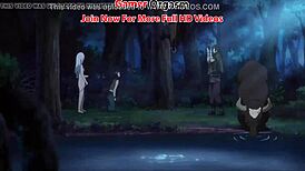 magic haircut fetish in the forest