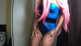 i watch this beautiful bunny wag his ass and rip clothes