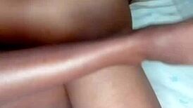 ebony prostitute gets eaten then fucked in missionary