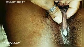honey can't stop squirting on whiskey's big black cock and gets creampied