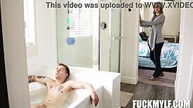 Ophelia Kaan fucks Joshua Lewis hard