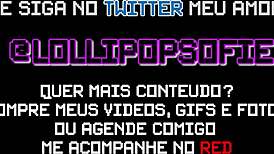 Luiza Tormenta spanks my fat ass hard!