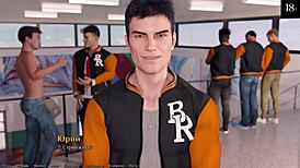 complete gameplay being a dik part 7 with teacher and blonde characters