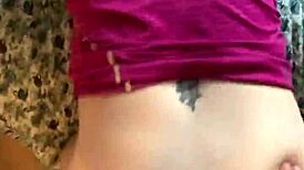 milf takes cock and cumshot doggystyle with big tits