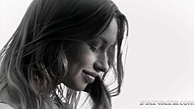 Private Com Hot Brunette Gets Anal Action from Boss with Deepthroat Finish