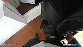 Alisa lovely fucks her boss in anal sex and gets cum pov!