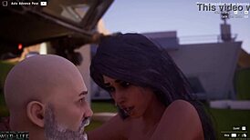 Maya feels wild passion with Setro in outdoor sex scenes