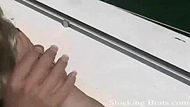 Let Me Help You Take Off Those Stockings!