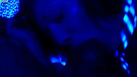 sloppy blowjob on big black cock