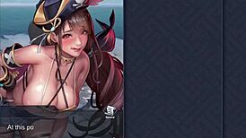 ep4 steam shower body massage relaxation for hibiki with bonus clip at the end king of kinks