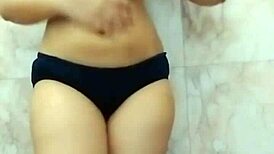 Beautiful Indian Girl In Black Bra Homemade Video