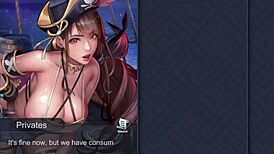 ep4 steam shower body massage relaxation for hibiki with bonus clip at the end king of kinks