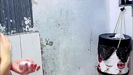 I caught my slutty ex and wife bathing together and hooking up