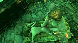 Brunette anime cartoon hentai in fallout 4 sanctuary with fucking and game fantasy