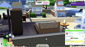 The pregnant prostitute gets fucked hard by her pimp in the ass