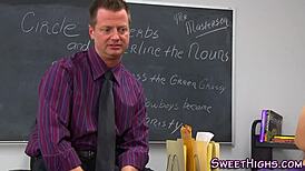 jizzed teen 18+ takes monster cock in ass!