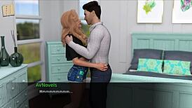 Nursing a Lucky Guy Back to Intense Pleasure in 3D