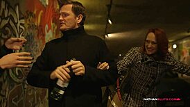 Busty Whore Martina Gold & Emy Russo Get Assholes Ripped & Gaped by Ian Scott's Big Dick