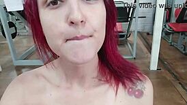 Did you see me masturbate in the gym?