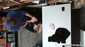 lp officer isabella nice handles big cock at work office