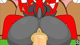 I Give Shadow A Dose Of Cock In Her Pussy In This 3D Cartoon