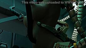 Lara’s Experiment with Bondage Machine Gets Wild in Part 1