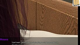 Shauna relaxes in college with anime cartoons and homemade fun