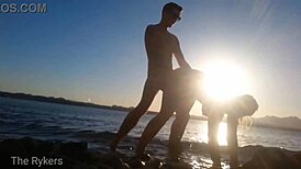 Steamy compilation of my wife and I getting it on in public