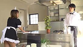 i'm the h-cup maid with big tits, exploding in pleasure...