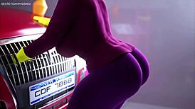 Apocalust 22 features a step mom stuck in the garage with big tits, trapped in a porn game scenario