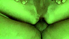 Mexican Guy Takes Big Black Cock Bareback.