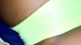 Pulling pants to the side