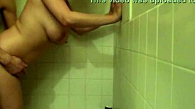 Couple Shares Intimate Shower Moment with Passion